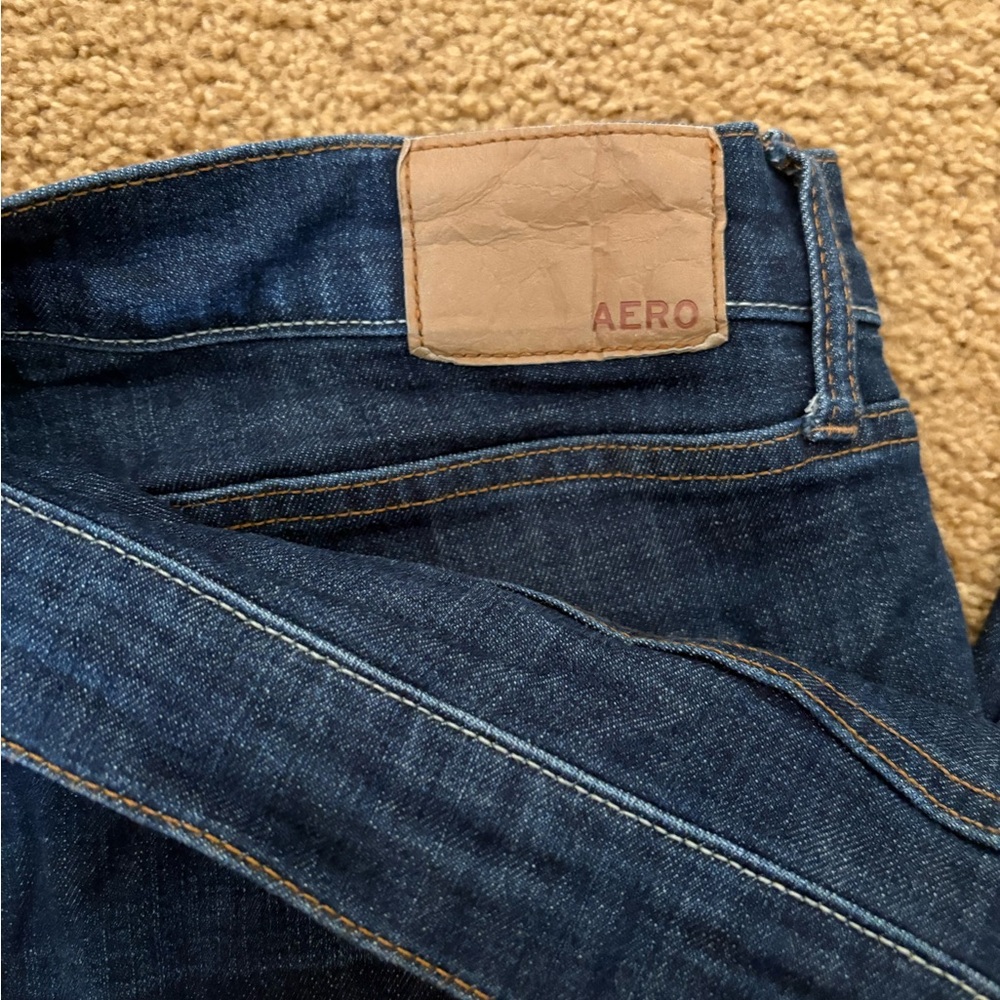 Aeropostale Dark Blue Slim Jeans - Picture 2 of 3